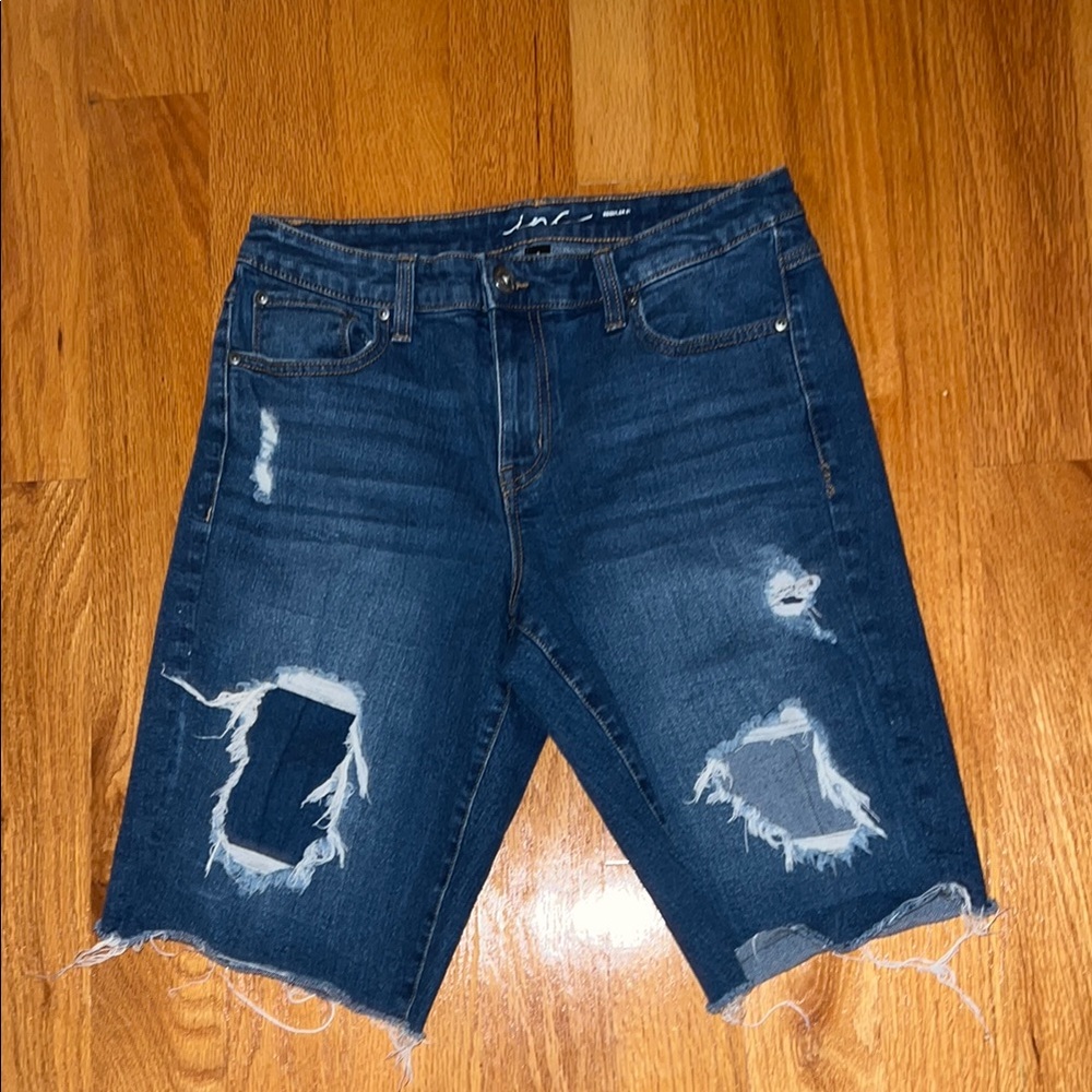 INC International Concepts Black Bermuda Shorts